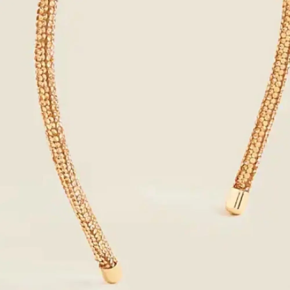 Crewcuts Girls' rose gold skinny crystal headband